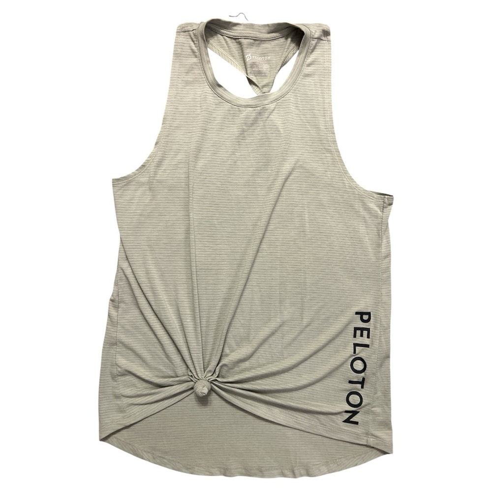Peloton Racerback Tank Green Size Small Athletic Top